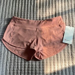 Pink savannah NWT 2.5 in inseam LR speed up shorts!